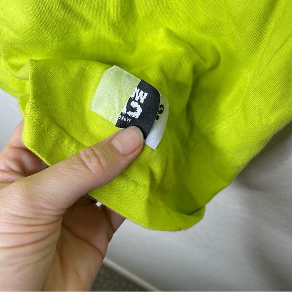 Wedding Cake Wake Bake And Cake Mens Small Graphic T-Shirt Lime Patches Smoke - Picture 12 of 12